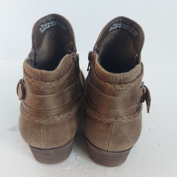 Yuu Women ankle boots brown size 7.5M - Picture 4 of 10
